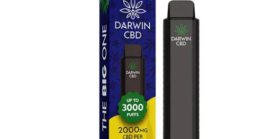 DARWIN THE BIG ONE 2000MG CBD DISPOSABLE VAPE DEVICE 3000 PUFFS